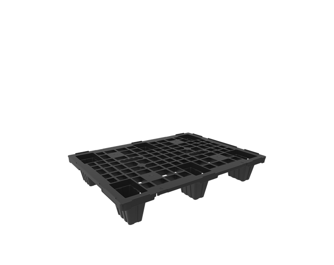 60×80 NL | Perforated Nestable Plastic Pallet